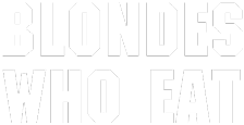 Blondes Who Eat and Travel Logo